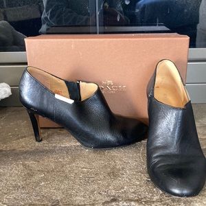 Coach booties. Size 7. Black